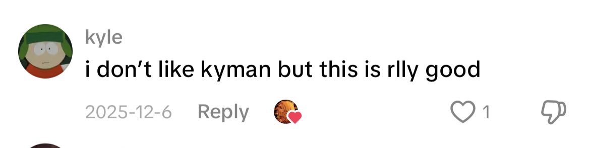 kyman antis struggles 💚❤️ tweet media