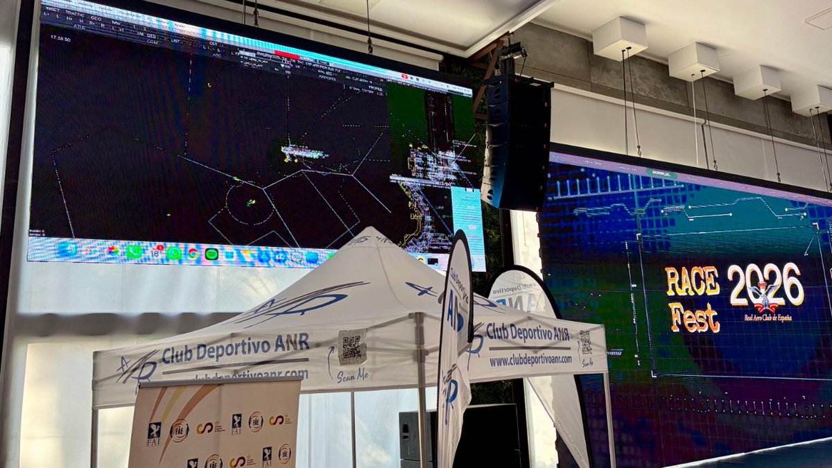 IVAOES's tweet photo. Desde IVAO España, queremos expresar nuestro más sincero agradecimiento a todos los asistentes del RACE Fest 2026. 🛩️

Han sido jornadas intensas de aprendizaje, de vernos las caras, de demostraciones y, sobre todo, de mucha aviación. ¡Gracias a todos los que os pasasteis! https://t.co/BIC475oUXE
