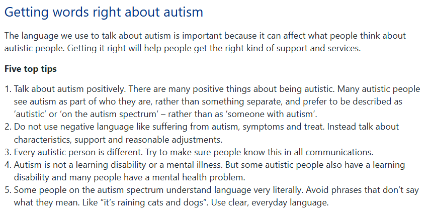 parthaskar's tweet image. An important role that we as clinicians have on social media is to correct misinformation when it comes to -at least- the #NHS as driven by media

The relevance is the #NHS has said this in relation to a guide "making information accessible for people with a learning disability"