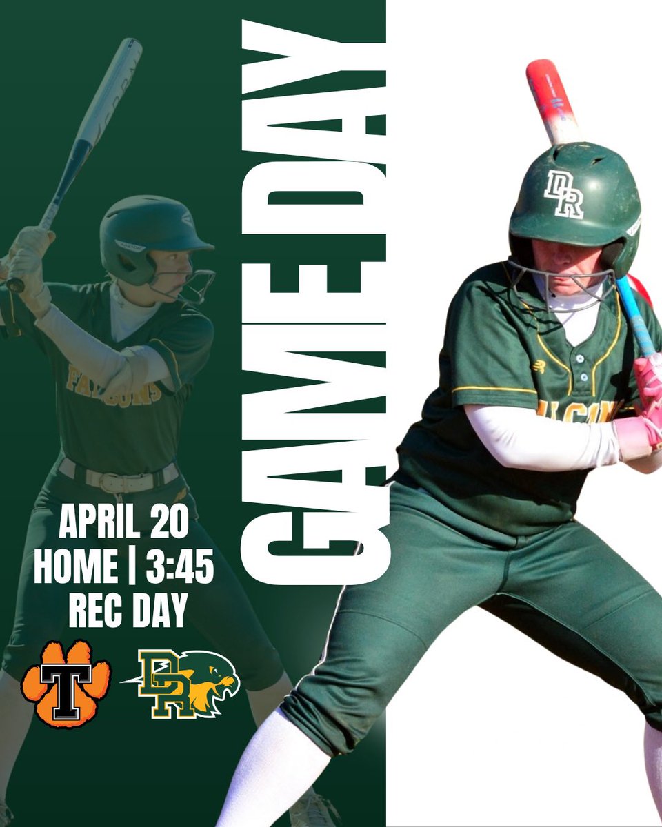 Coach_KHolmes's tweet photo. CAN’T MISS THIS
🥎GAME DAY🥎
🆚@softballtaunton
⏰3:45PM
📍Dighton-Rehoboth High School
#WeAreDR
@BosHeraldSports @GlobeSchools @TheTylerHetu @CamMerritt_News https://t.co/HznQcLX95G