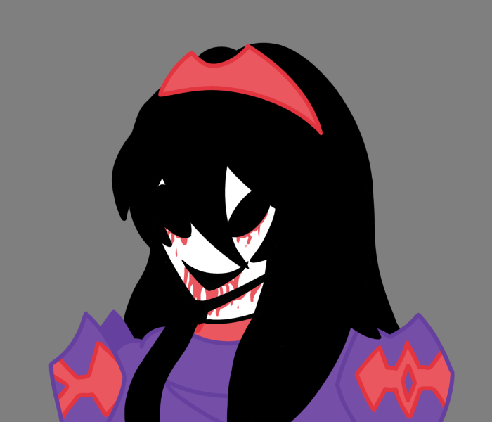 CartoonSockFE's tweet photo. Since today is Lucina’s Birthday, I wanted to show my exe/creepypasta character known as Demon Lucina who is trying to hunt down her arch nemesis Peppa Pig along with her brother George https://t.co/oQfsVNvYbm