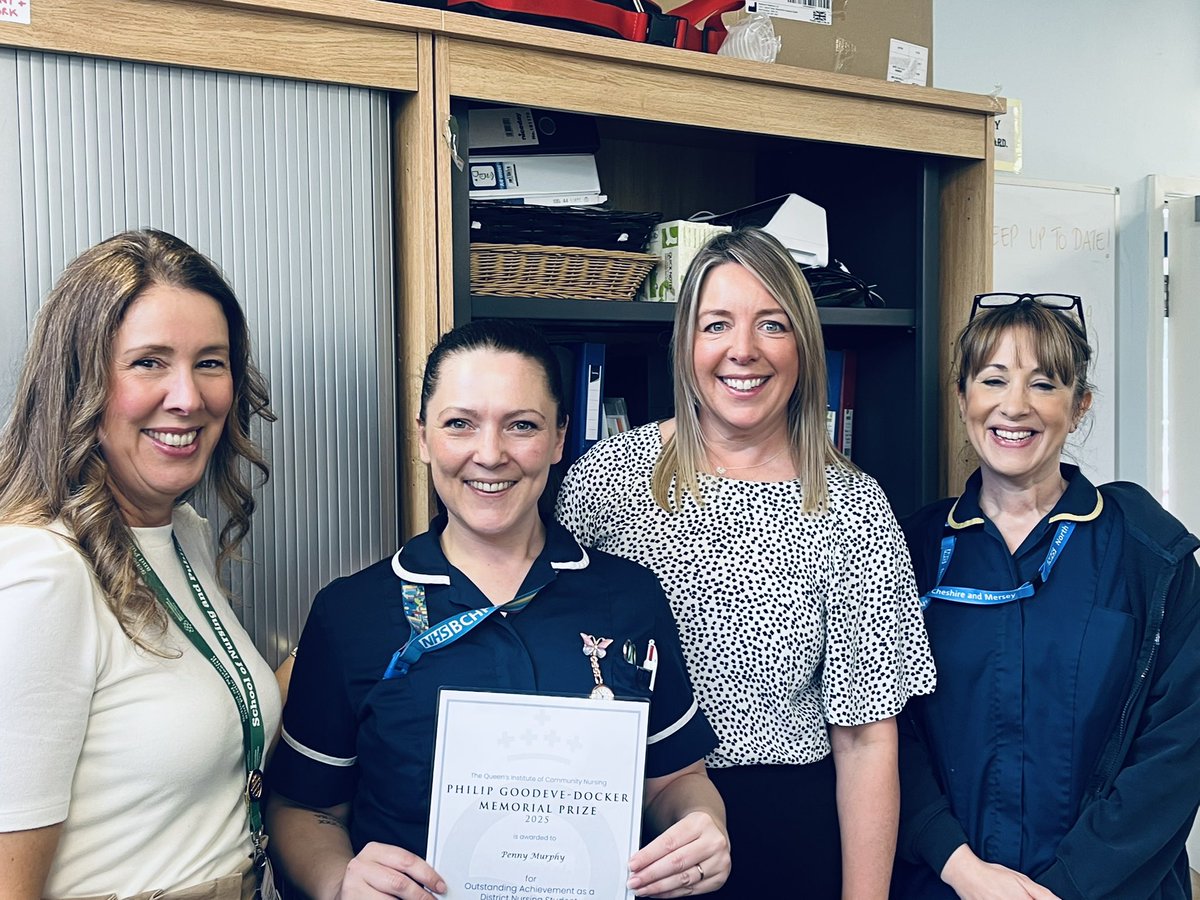 District Nurse apprenticeship ManMet tweet media