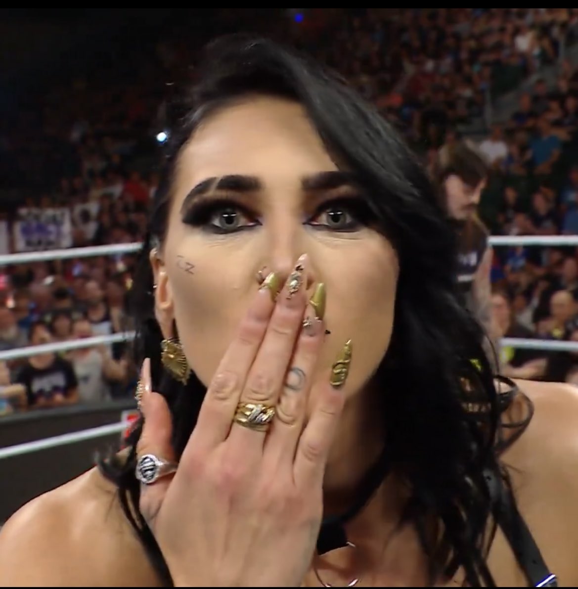 All this yapping, paragraphs and jokes dont mean anything. Rhea haters only exist on this app, and nowhere else. She's the champion because yall arent bookers for the company and yall gonna have to eat it up until she drops it. Not one thing yall can do about it😘