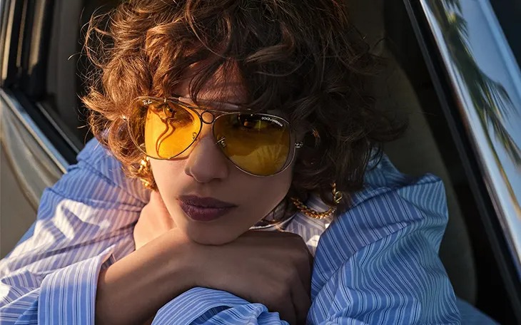 designscene's tweet image. Dolce&amp;amp;Gabbana and Ray-Ban Reinterpret the Iconic Aviator - See more here: designscene.net/2026/04/dolceg…

#DolceGabbana and #RayBan introduce a new collaboration centered on the Aviator as it nears its 90th anniversary. Domenico Dolce and Stefano Gabbana reinterpret the silhouette