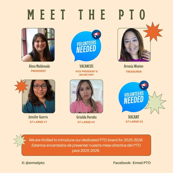 Ermel Elementary PTO tweet media