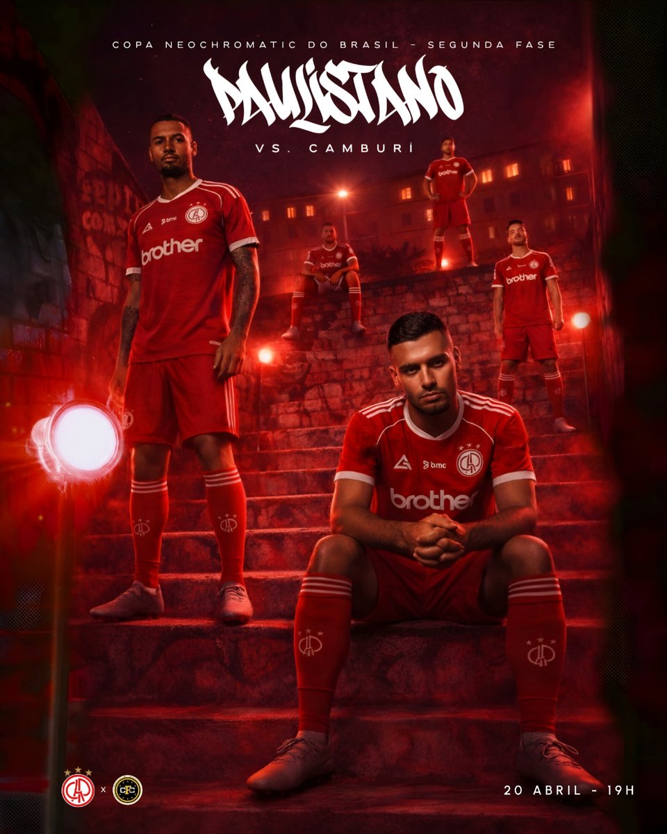 AthleticoSP's tweet photo. É DIA DE PAULISTANO! 🔴⚪️

Hoje, às 19h, na Mercedes-Benz Arena, iremos enfrentar o Camburí, pela Segunda Fase da Copa NeoChromatic do Brasil. 

#CAPxCFC | #VamosPaulistano https://t.co/pcgu5KjokT