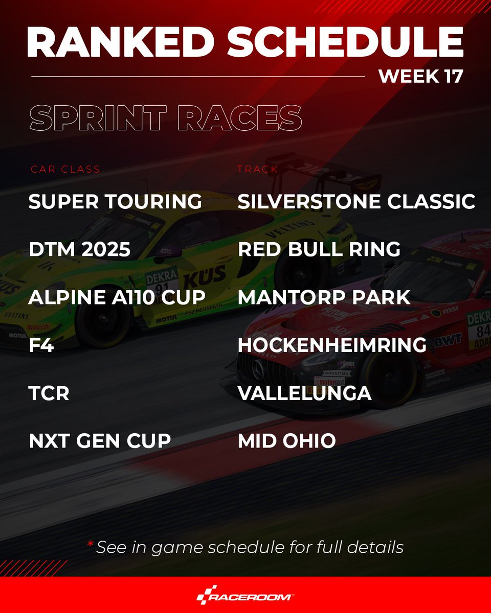 marcantonydj's tweet image. This weeks Free to Play on @raceroom

#simracing