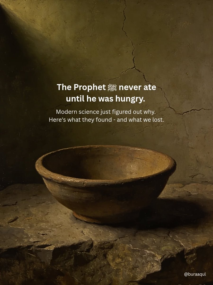The Prophet ﷺ Never Ate Until He was Hungry...

THREAD