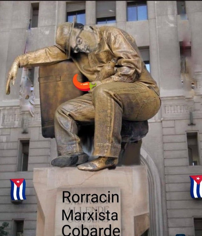 <a href="/Info_War_Chile/">Patriota Furioso / Info War Chile 🪖🇨🇱 En Guerra</a> <a href="/Pablo031970/">Pablo 🇨🇱 | #50AñosdeLibertad #AntiComunista</a> Está basura, vende patria, debe desaparecer 🤮