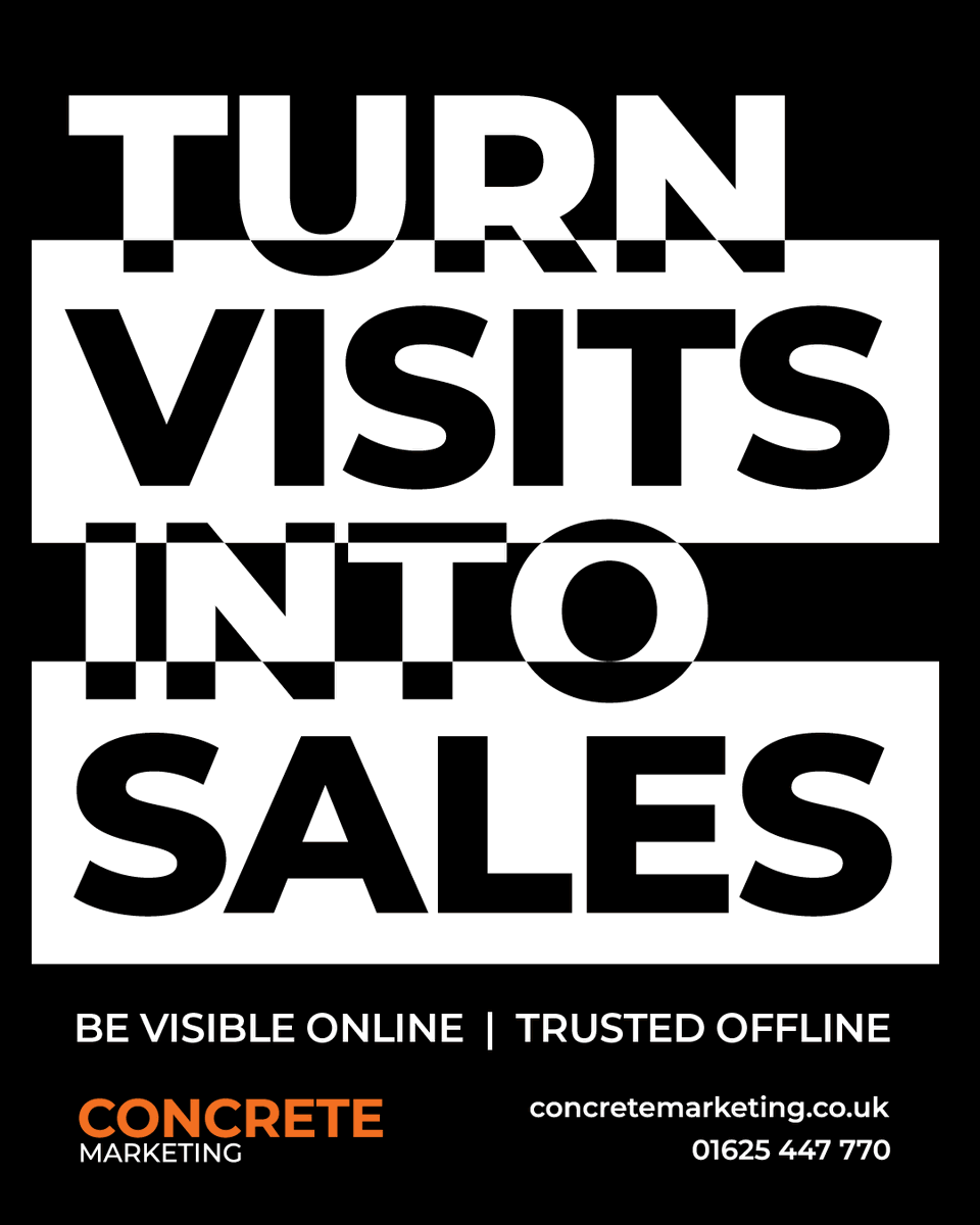 DavidLukey45's tweet photo. Your website should win you work.
Most don’t.

So people visit… and leave.
At Concrete Marketing, we design, build &amp; manage websites that perform.
More visibility.
More engagement.
More opportunities.

Fix your website. 

support@concretemarketing.co.uk
01625 447 770

#Marketing https://t.co/HhBGHwLHc7