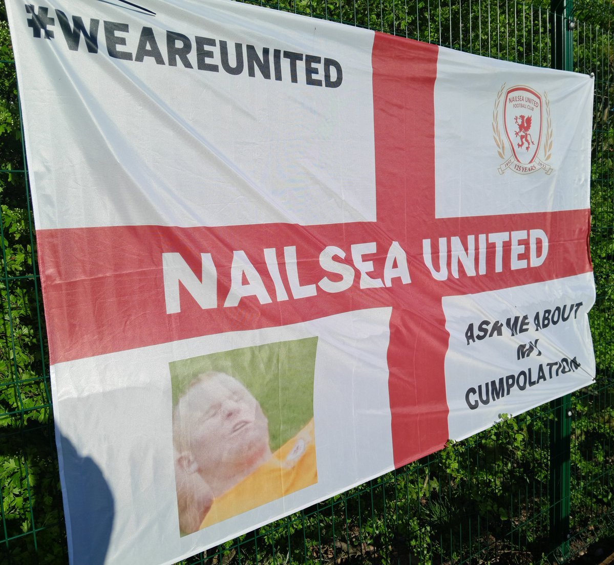 TonyIncenzo's tweet image. Result of my 6.30pm Somerset County League match on Saturday:

Nailsea United 6
Stockwood Wanderers 0

Attendance 366, programme £3. Football grounds visited - 2,693

@NailseaUnited @Stockwoodwands @SomersetFA @somersetcfl @PeachJK #SomersetHop #Groundhopping