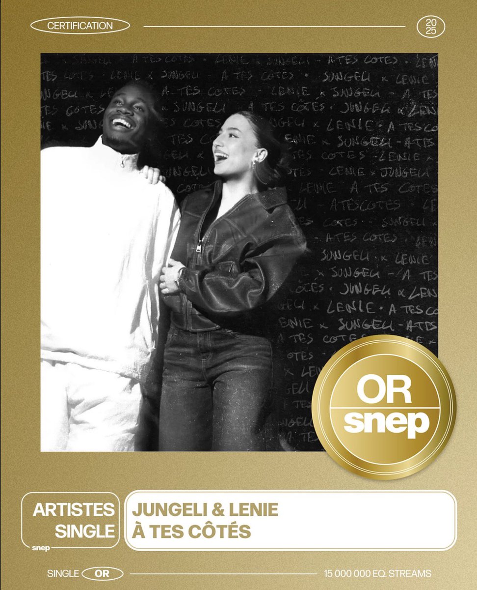 apoliakov_'s tweet image. 04/08/2025 - disque d’or
20/04/2026 - disque de platine

Non c’est beau 🙂‍↕️✨