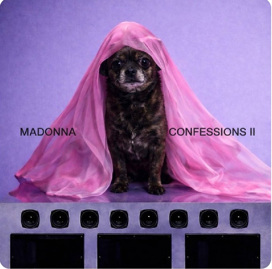 TFogazza's tweet image. Madonna - Confessions II 
#madonna #pink #purple #music