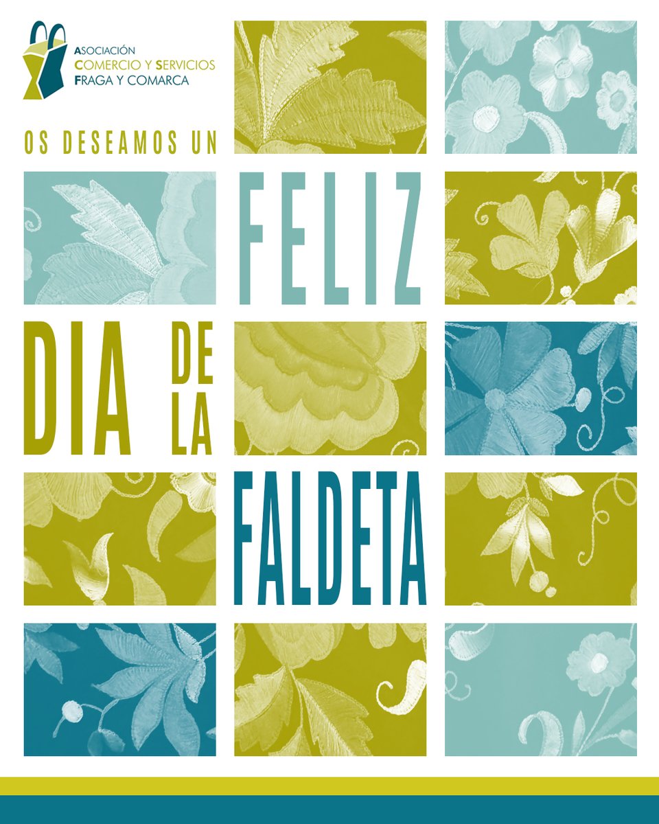comerciofraga's tweet photo. ¡Desde la Asociación de Comercio y Servicios Fraga y Comarca os deseamos un feliz Día de la Faldeta! 🥀🌺#DiaDeLaFaldeta #DisfrutaDeNuestrasTradiciones #ComercioDeProximidad #DaVidaDondeVives https://t.co/IgBBjmcbEG