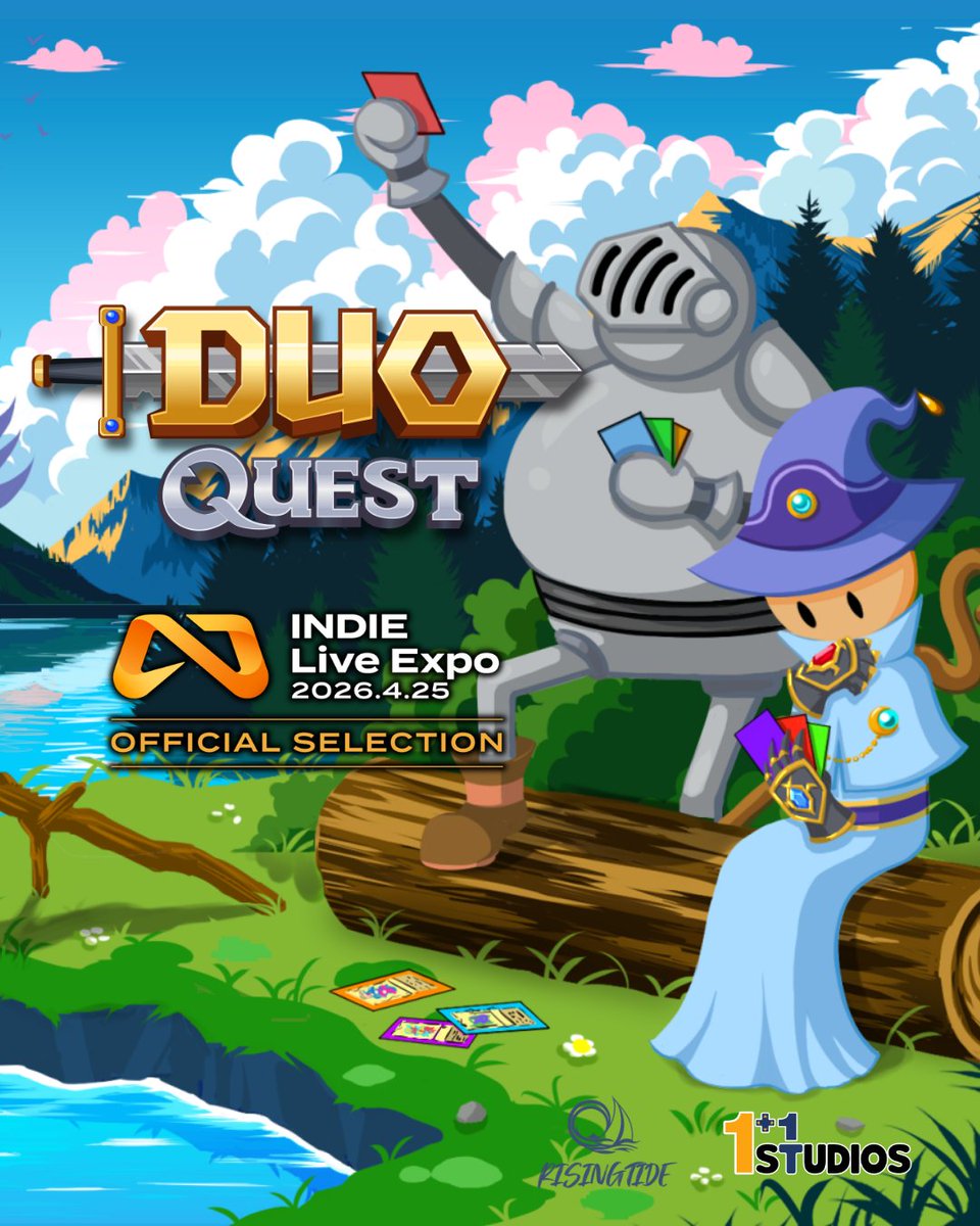 1+1 Studios ️ DUO QUEST - DEMO OUT NOW!! (@1plus1_games) / Posts / X