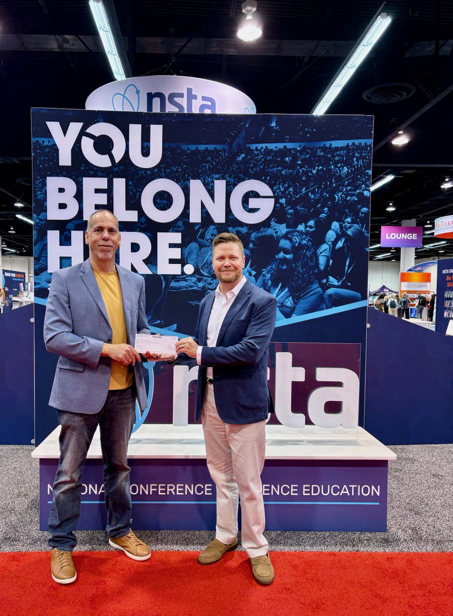 ToshibaAmerica's tweet image. Thank you to the amazing STEM educators who joined TAF’s “Money for Your Idea” session at #NSTA2026! 💡
 Your energy, questions &amp;amp; passion inspire us. Grateful to all who visited the Toshiba/NSTA ExploraVision booth—and to NSTA for its partnership.
 #STEMEducation #ToshibaCSR