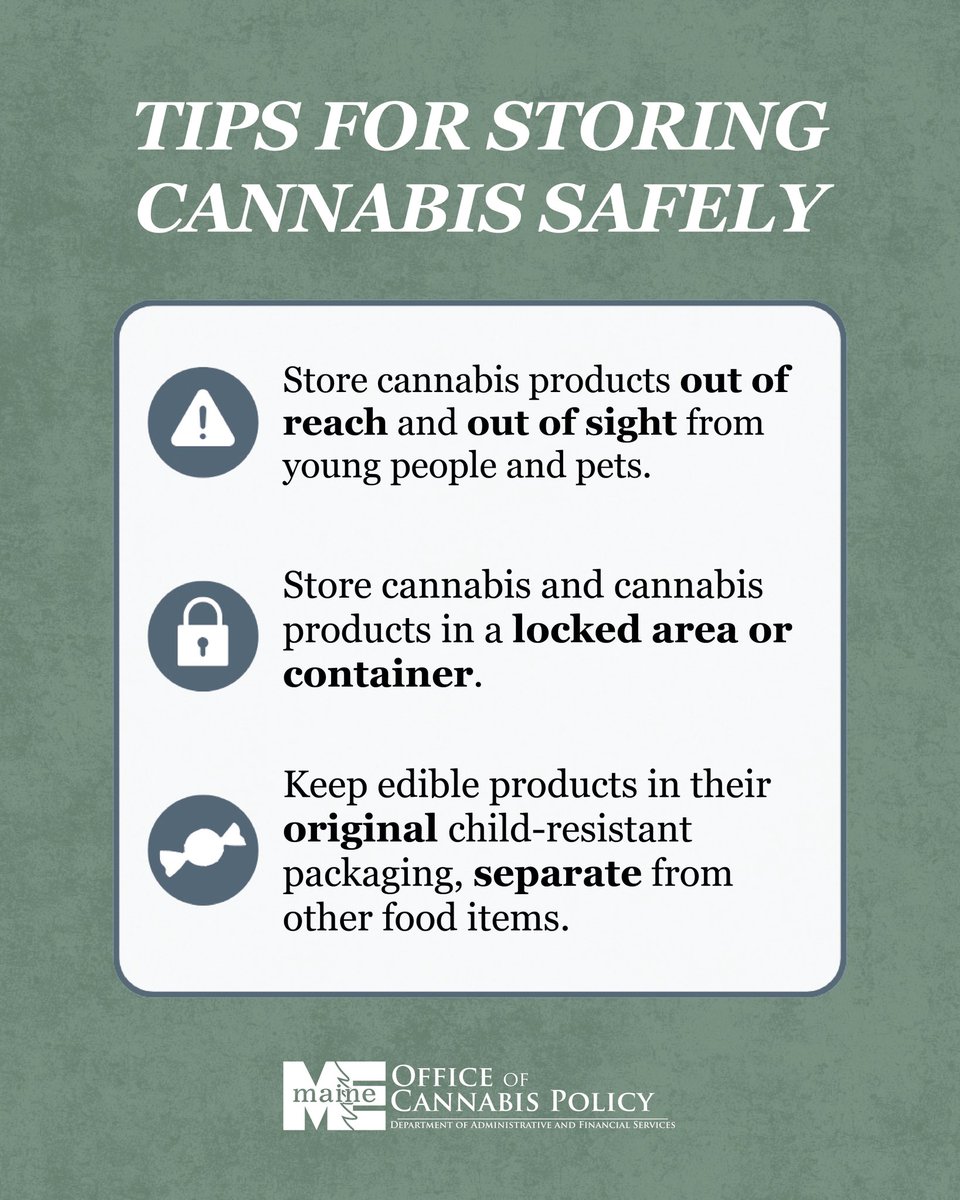 Maine Office of Cannabis Policy tweet media