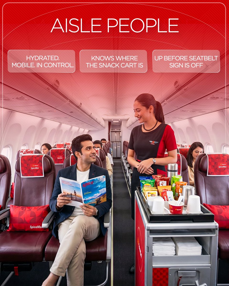 flyspicejet's tweet image. Views or convenience?
There’s no wrong answer.

#flyspicejet #spicejet #aviation #addspicetoyourtravel