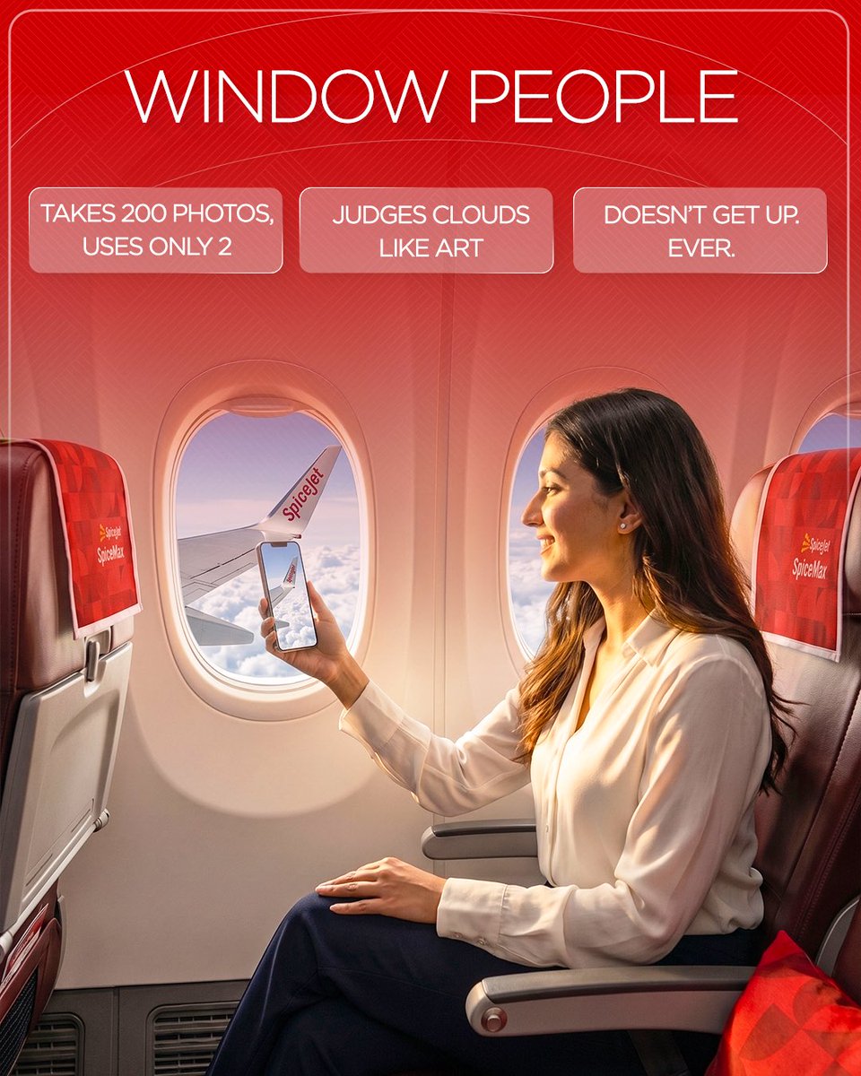 flyspicejet's tweet image. Views or convenience?
There’s no wrong answer.

#flyspicejet #spicejet #aviation #addspicetoyourtravel