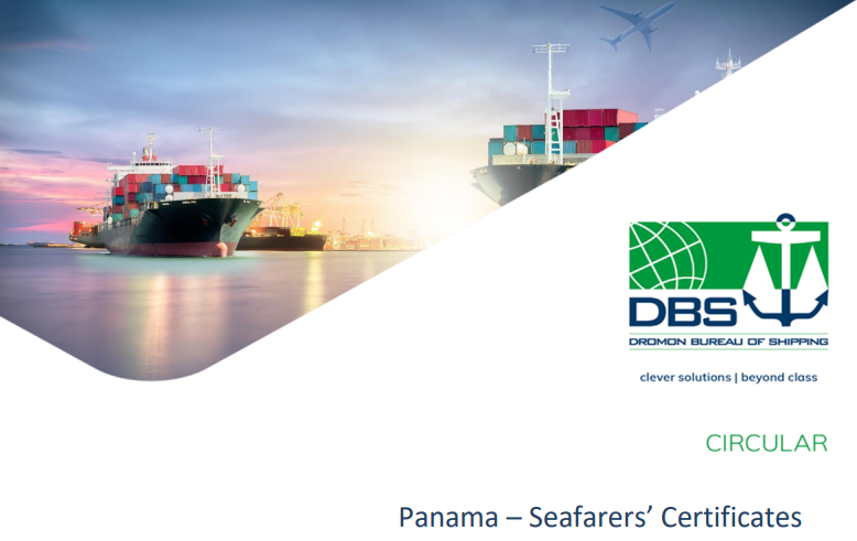 DromonBS's tweet photo. The Panama Maritime Authority has revised Merchant Marine Circular MMC-331, which details the original forms of certificates and technical documentation for seafarers approved by the Panama Maritime Authority.

Read more at : https://t.co/TssLj7b3BL https://t.co/3dLLwb0uPg