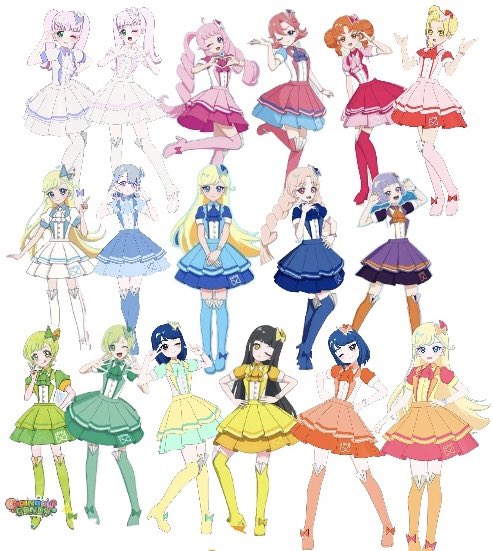 ラブリーアイドルってこれで全部ですか？？（自分用メモつくった📝）