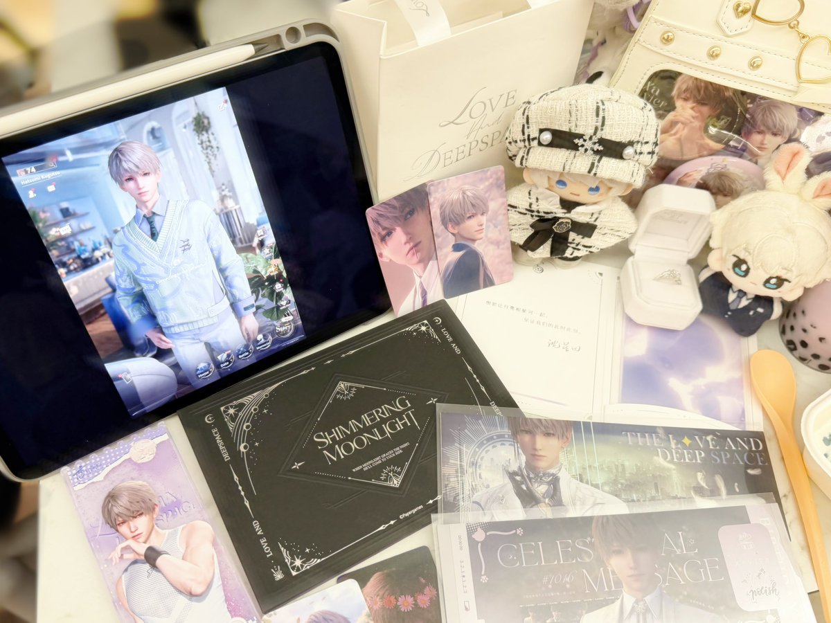 f0revr__young's tweet image. Had the best day yesterday with Xavier I can’t wait for the next event!! ( ⸝⸝´꒳`⸝⸝)🤍
#沈星回 #LoveandDeepspace