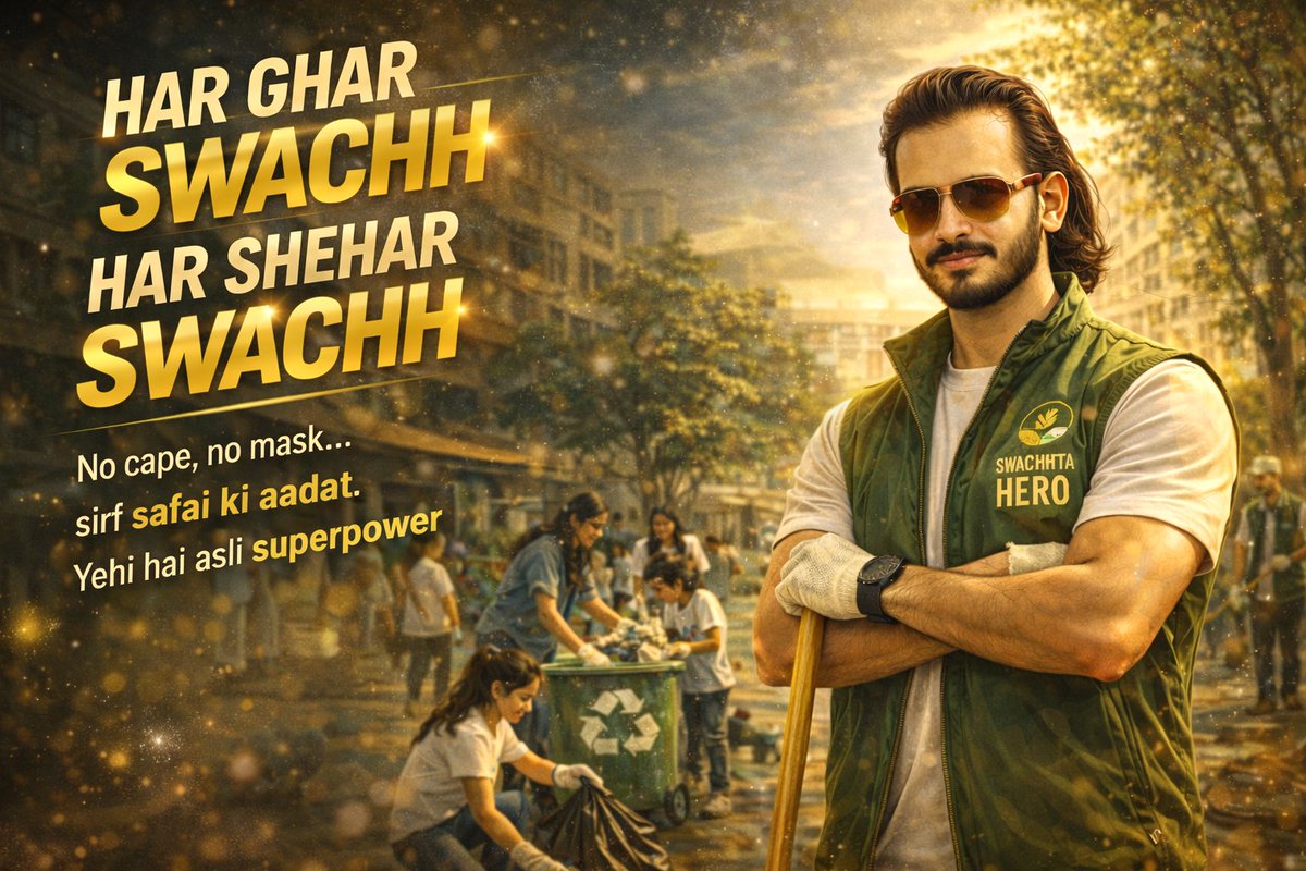 taj_pharma's tweet image. A Swachhta Hero does not need applause 👏—their impact is visible in cleaner streets, safer environments, and #healthier futures 🌟. It is the parent teaching a child to wash hands, the worker keeping their workplace tidy, the citizen choosing not to litter.
.
.
#SwachhtaPakhwada