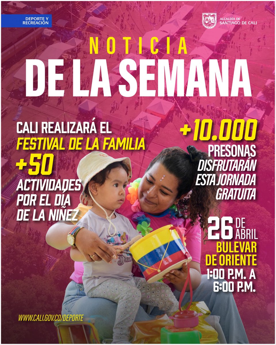 Secretaría del Deporte y la Recreación de Cali tweet media