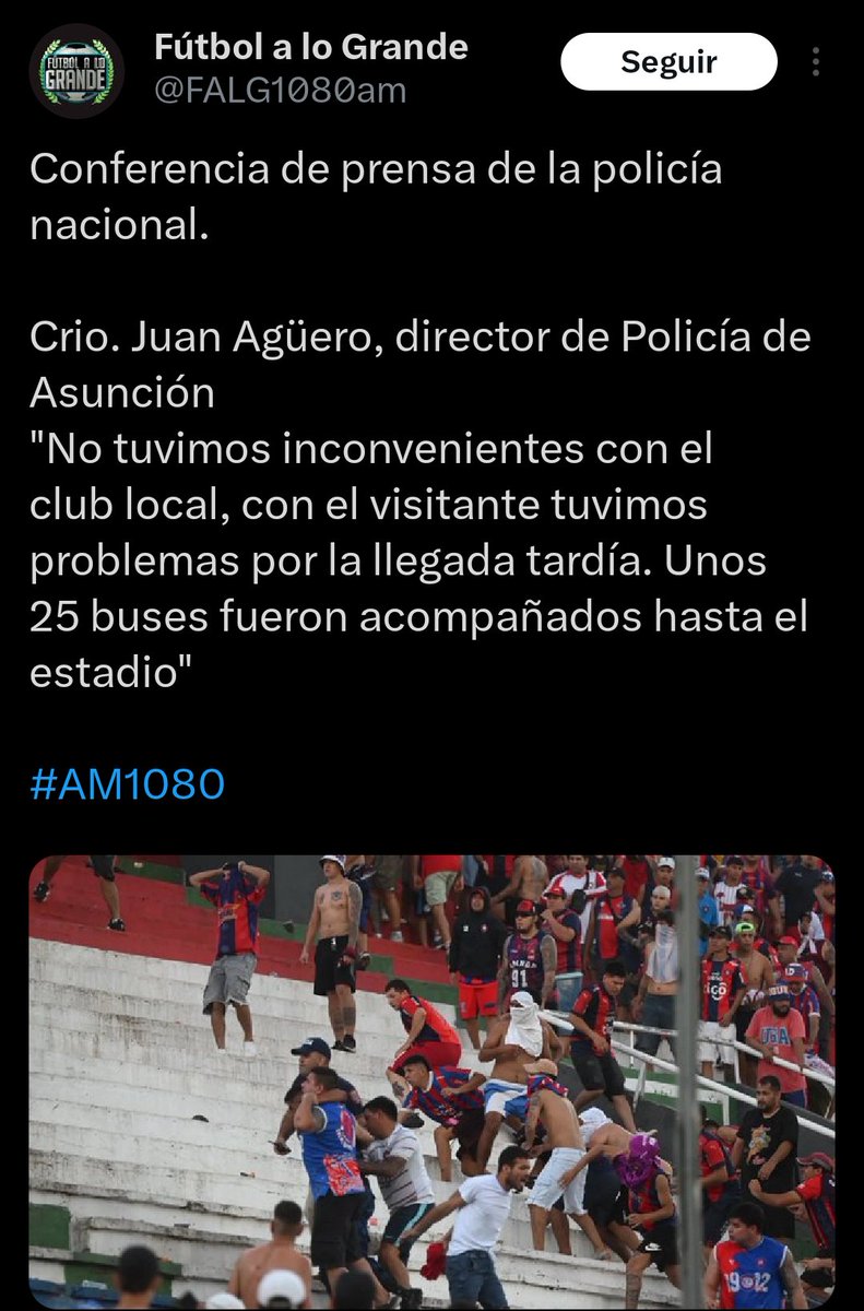 OOC Fútbol Paraguayo tweet media