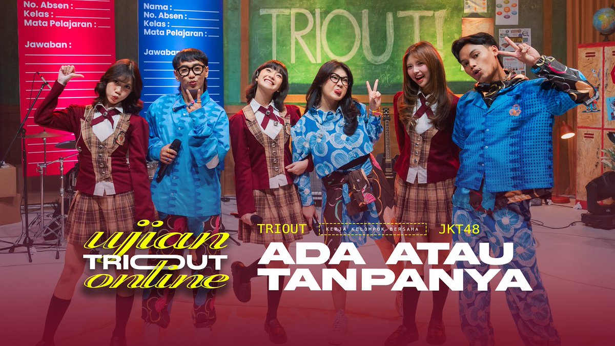TRIOUT feat. JKT48 - Ada Atau Tanpanya (Live Session) youtu.be/sSb8aa0a7Wo?si…