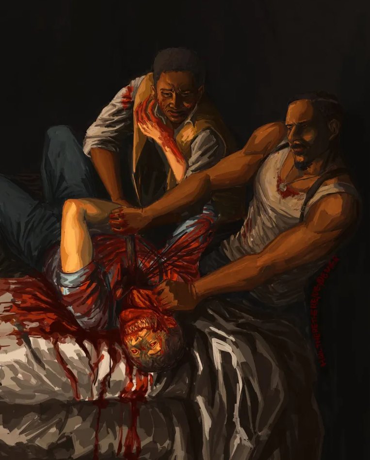 Elijah Beheading* Remmick for the sinners release anniversary #sinners