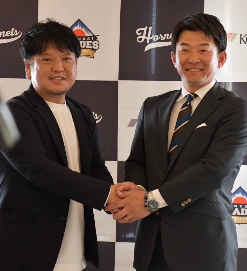 \パートナーシップ協定🤝/

この度 #士別サムライブレイズ は、社会人クラブチーム #札幌ホーネッツ と実業団チームを持つ #株式会社小鍛冶組 とパートナーシップ協定を締結しました👏

キャリア形成、道内での移住・定住などの課題に野球の力で挑みます‼️

3球団の応援をよろしくお願いします📣