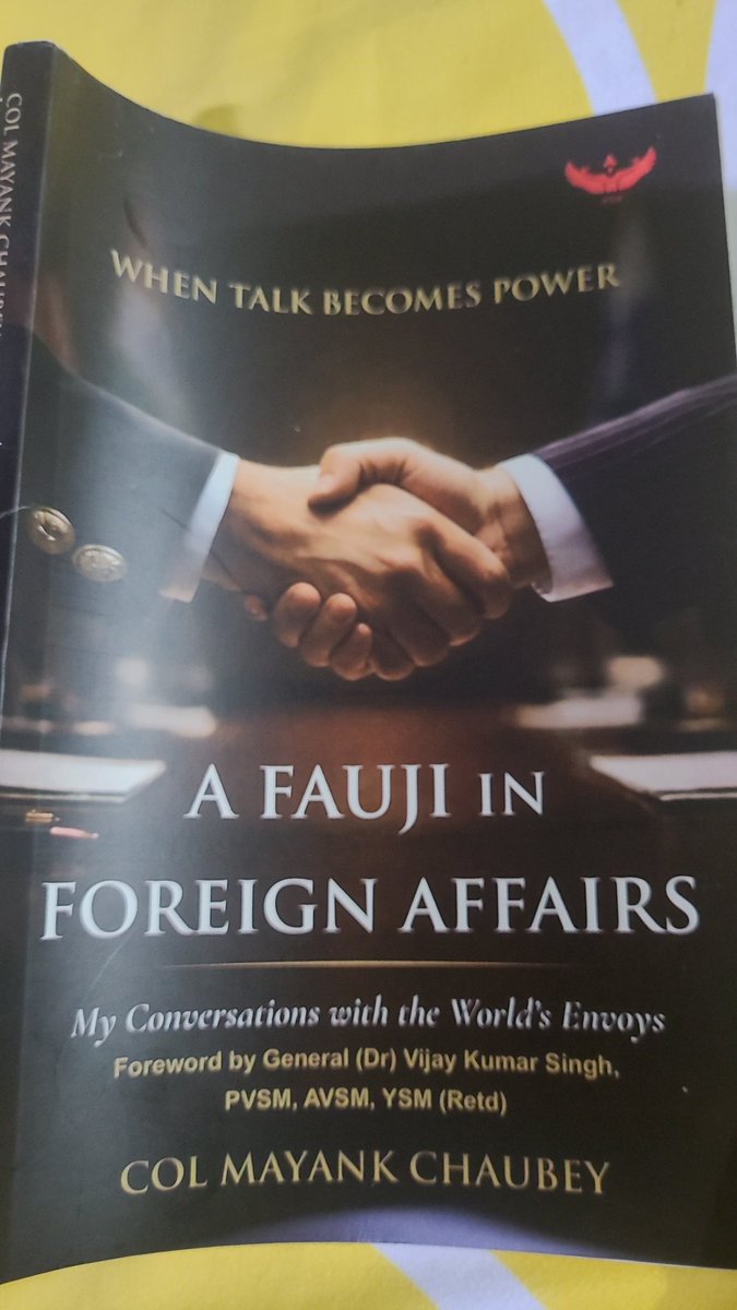 ajaykraina's tweet photo. This is an appreciation post for the book I’m currently reading. Not because the author, @col_chaubey, is a friend, but because from its very first pages, it strikes a deep, resonant chord. It compels you to face life’s less comfortable truths with honesty and composure, rather than evasion.
What stands out even more is the quiet confidence with which it embraces the ethos of our civilisation. It reminds us that not everything of value must conform to contemporary benchmarks of progress. There is dignity, depth and a certain timeless strength in traditions and ways of being that have endured, even when they sit outside modern definitions of success.