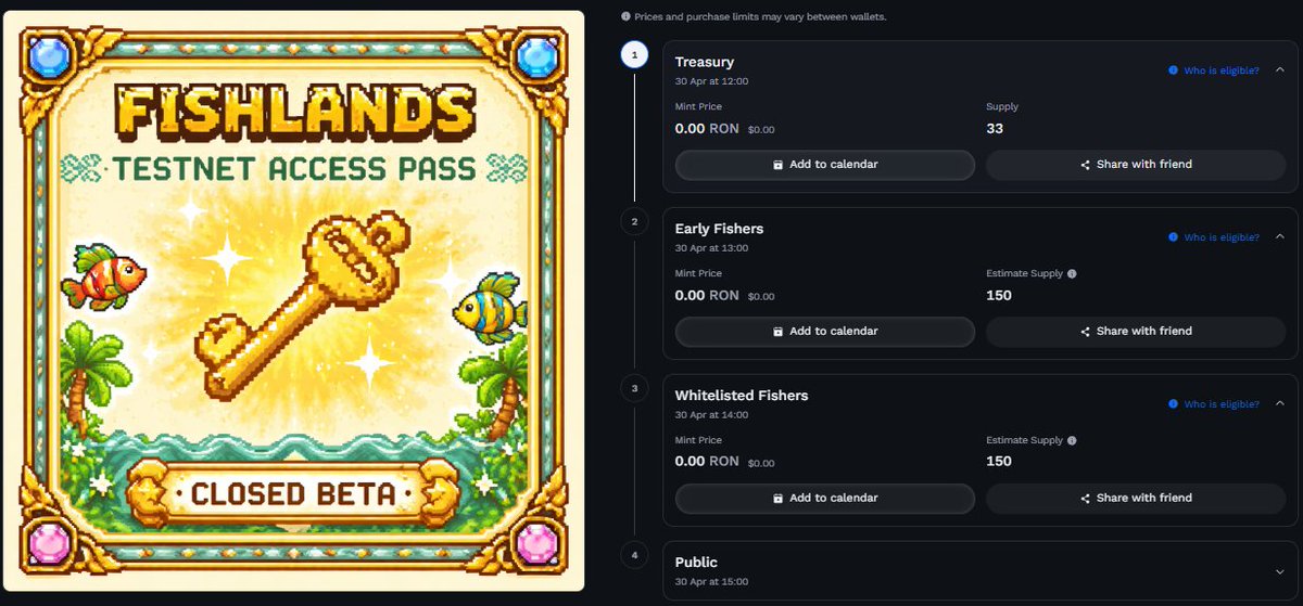 FISHLANDS — Fish, Stake & Earn 🎣 tweet media