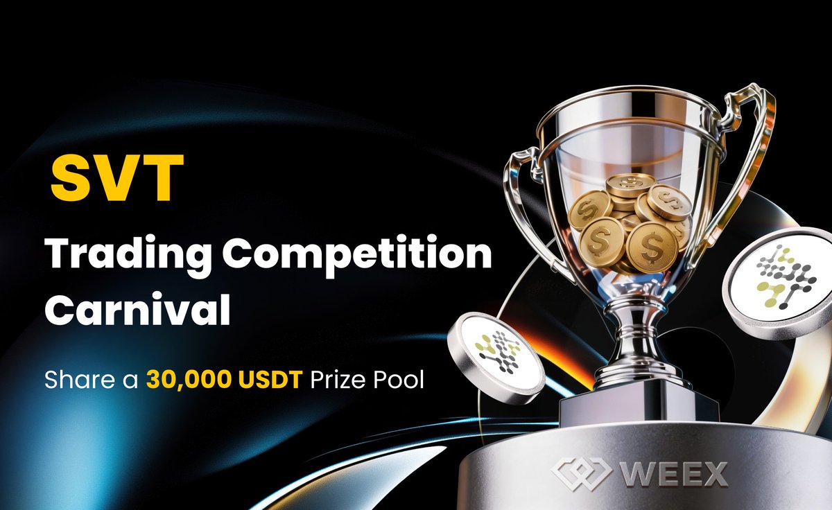 WEEX_Official's tweet image. 🎁 $SVT @Synvine airdrop: 30,000 USDT !  Enjoy 0-fee trading and unlock multiple rewards!

📅 04/20/2026, 12:00:00 - 04/27/2026, 12:00:00 (UTC)

👉 Join:bit.ly/41Fxnxs
👀 Follow: @WEEX_Official
❤️ RT + LIKE

#Airdrop #blockchain #tradetoearn #bitcoinprice #ethereumprice