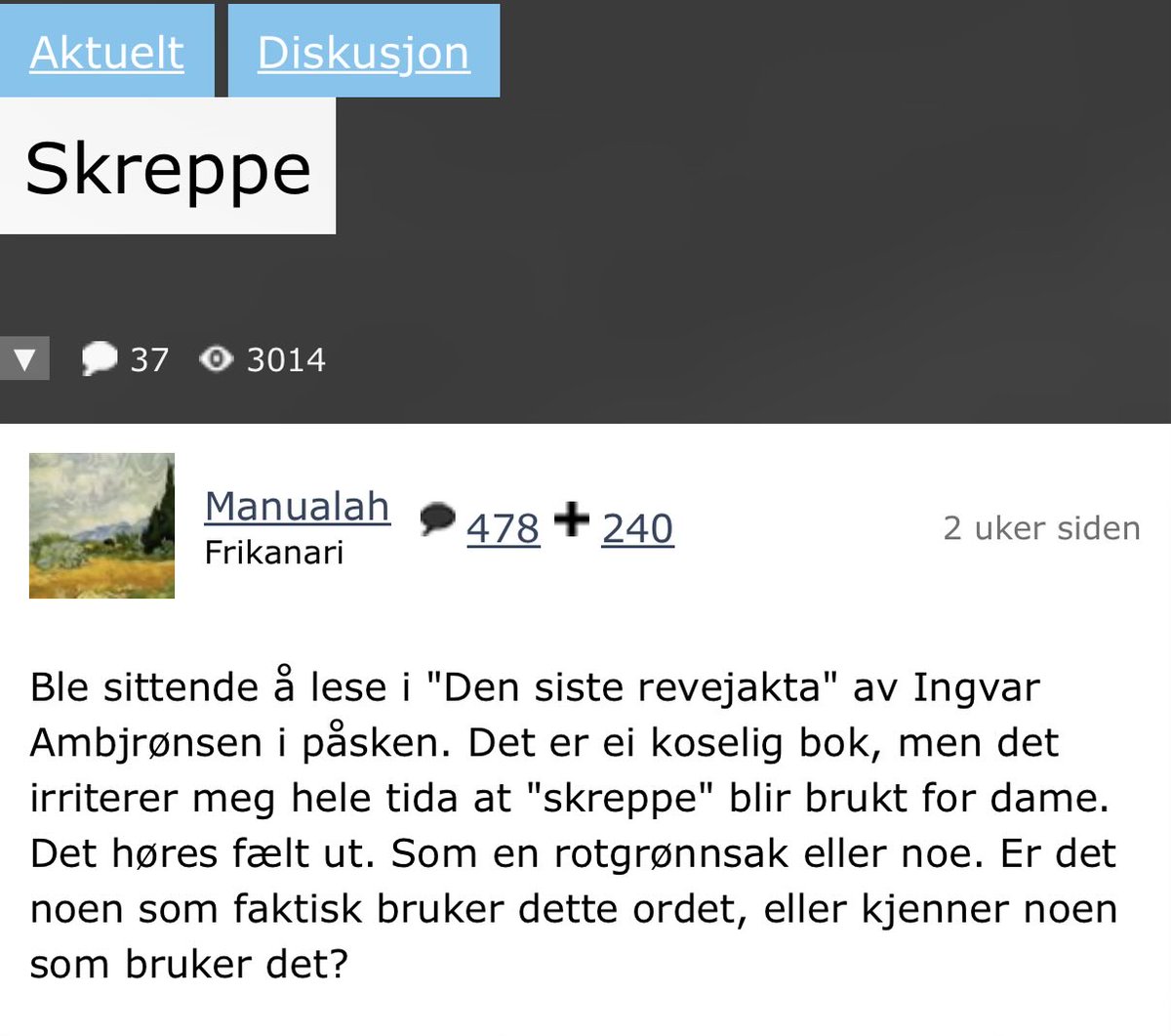 null kontekst freakforum tweet media