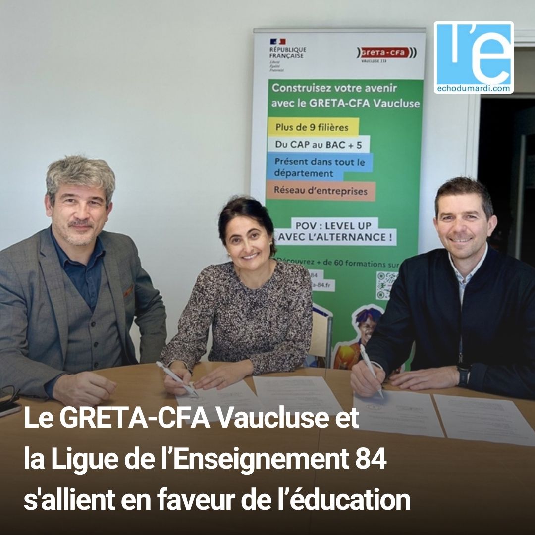 EchoduMardi's tweet image. Lire l'article : echodumardi.com/actualite/le-g…

Les deux entités ont signé une convention de partenariat en faveur de la formation, de l’éducation et des valeurs citoyennes.

Plus d'informations sur echodumardi.com

#éducation #formation #vaucluse