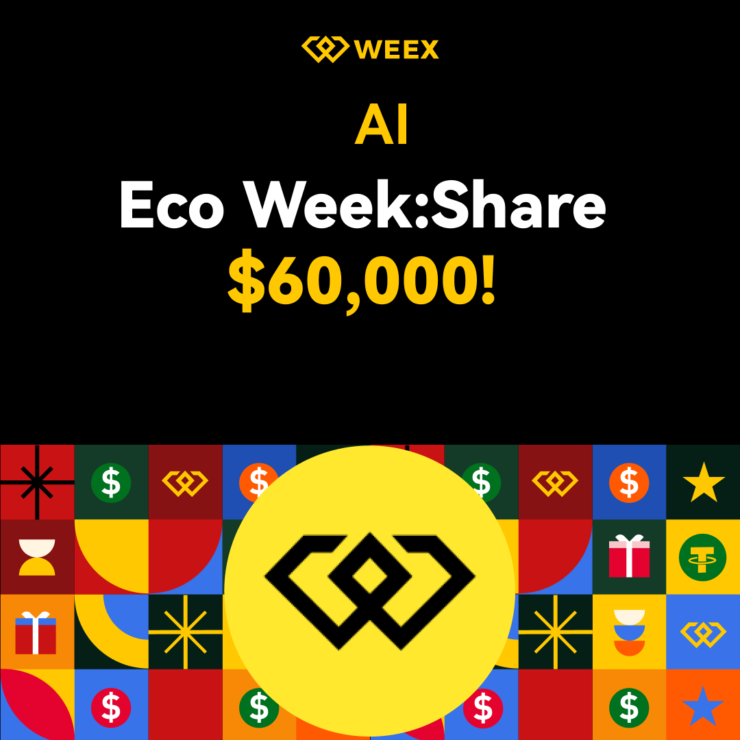 WEEX_Official's tweet image. 🎁 AI Eco Week: $60,000!Easy to join, high rewards

📅 04/20/2026, 12:00:00 - 04/30/2026, 12:00:00 (UTC)

👉 Join:bit.ly/4thaMTW
👀 Follow: @WEEX_Official
❤️ RT + LIKE

#Airdrop #blockchain #tradetoearn #bitcoinprice #ethereumprice