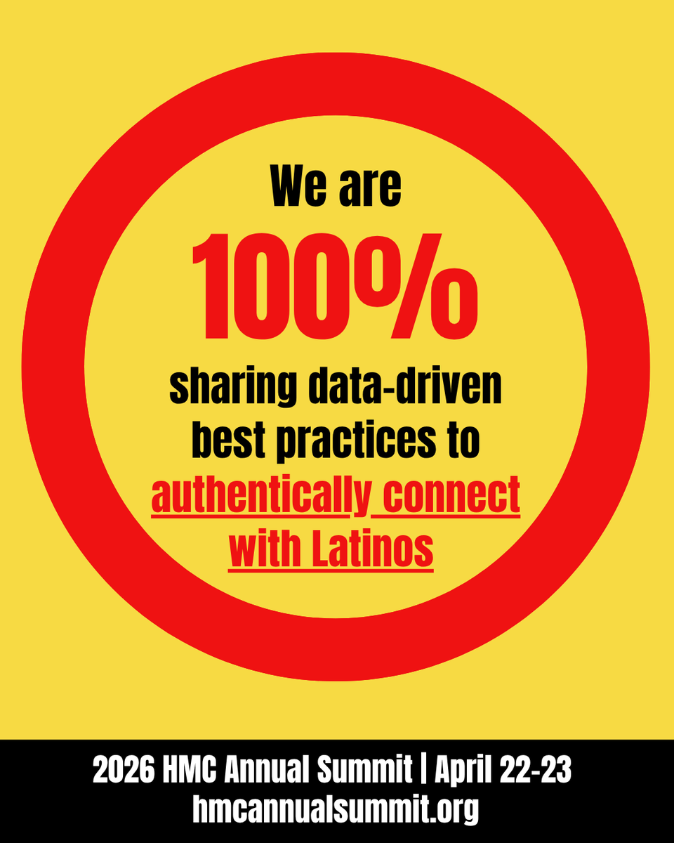 hmchispanic's tweet photo. Partial efforts get partial results, but 100% commitment delivers exponential growth. Join us in NYC by registering now: https://t.co/T9ZSwGeOLy

#HMC2026 #HispanicMarketing #DataDriven #MarketingStrategy #GrowthStrategy https://t.co/Gnr8qUSBE1