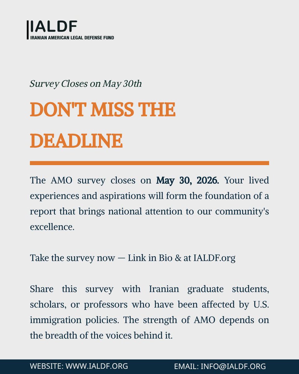 Iranian American Legal Defense Fund tweet media