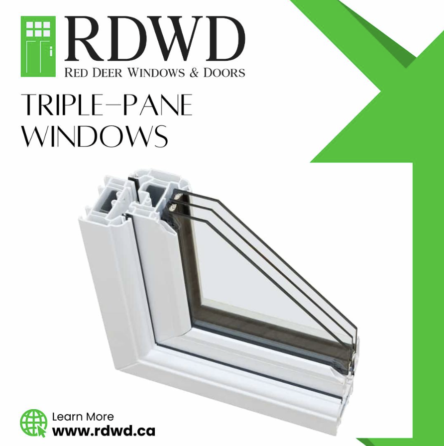 RedDeerWindowsA's tweet image. Triple-pane windows help reduce heat loss, improve comfort, and cut down on outside noise. A smart upgrade for Alberta homes.

#EnergyEfficiency #RDWD #RedDeerHomes