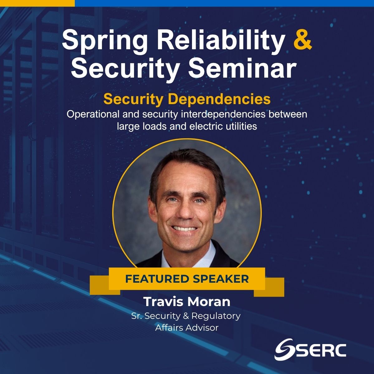 SERCReliability's tweet image. The relationship between large loads and the BPS is growing more complex. Travis Moran of @SERCReliability will unpack these operational and security interdependencies at SERC’s Spring Reliability &amp;amp; Security Seminar, April 28–29, 2026. bit.ly/4v0ZjsV

#LeadWithPurpose