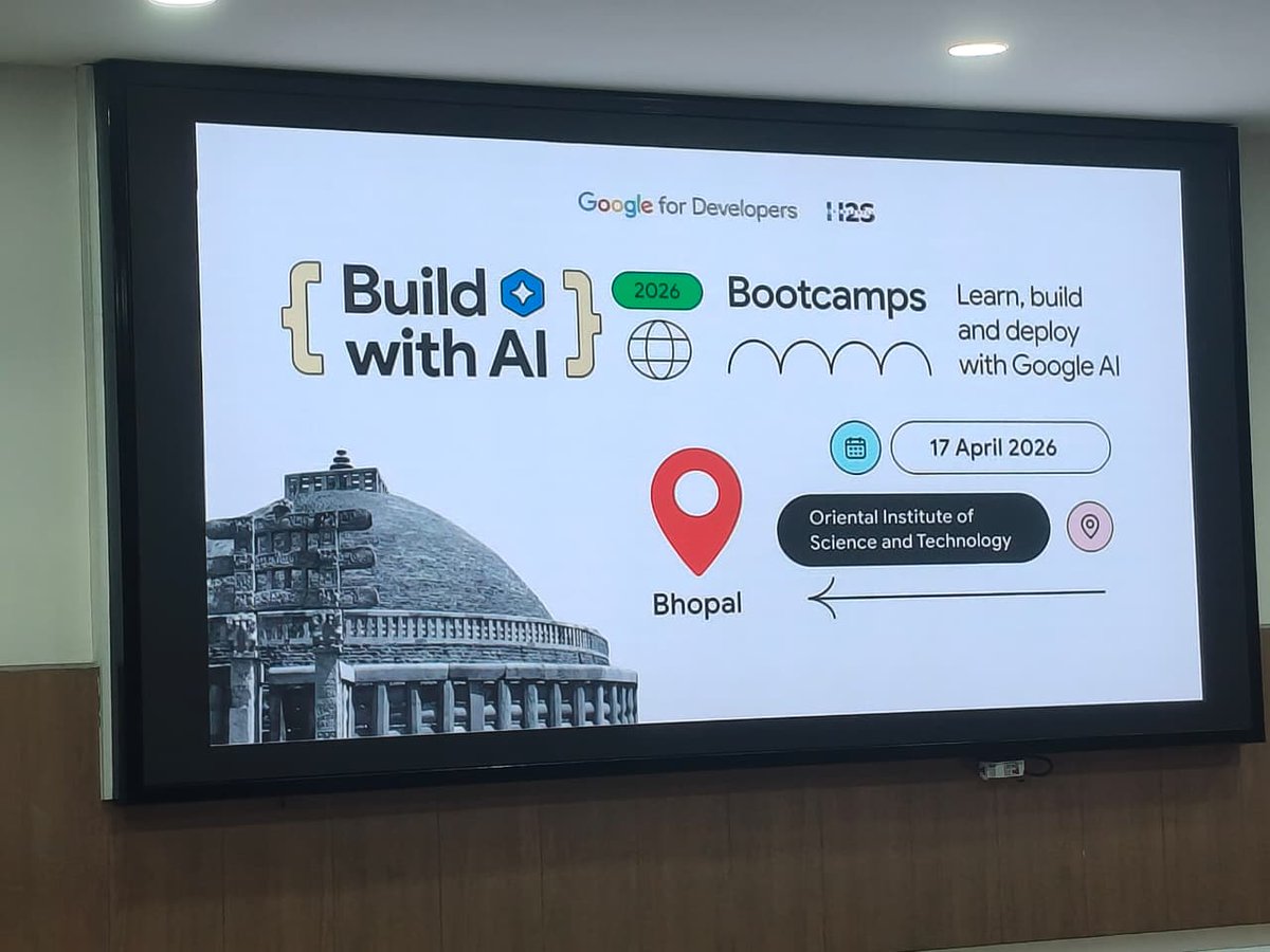 MishraPranay12's tweet image. Attended the Google Build with AT session and had a great hand-on learning experience.
I was able to understand the workflow and actually build something real. In a short span, I created a complete website from scratch using Antigravity which made the whole process fast.
#Google