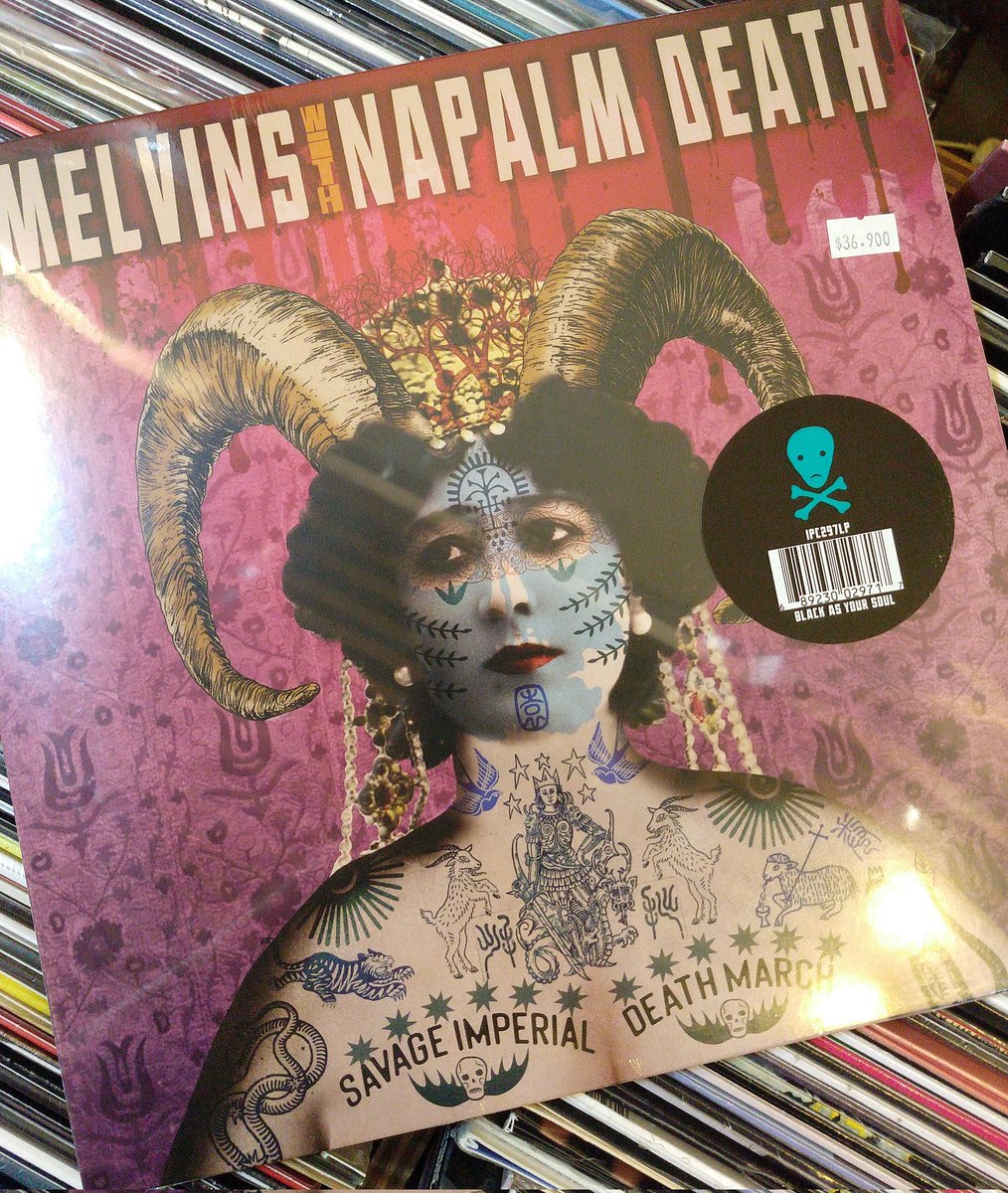 bigstore_cl's tweet image. Melvins / Napalm Death: Savage Imperial Death March (Vinyl) disponible, puedes comprar en: bigstore.cl/index.cgi/musi… despacho según indiques en tu orden de compra.
#Melvins
#NapalmDeath
#BigstoreCL