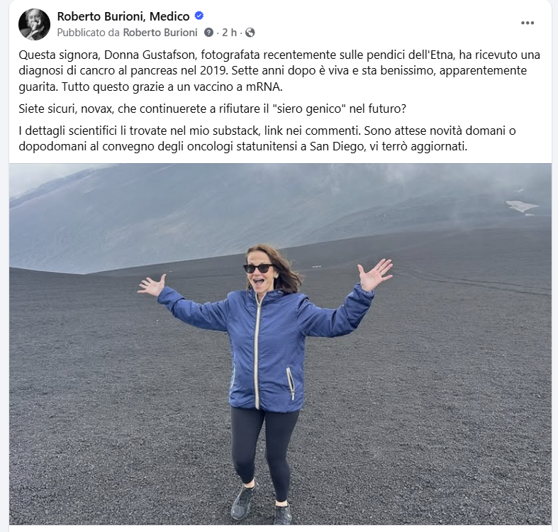 Roberto Burioni tweet media