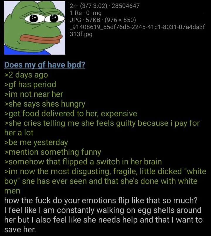 Greentext Poster tweet media