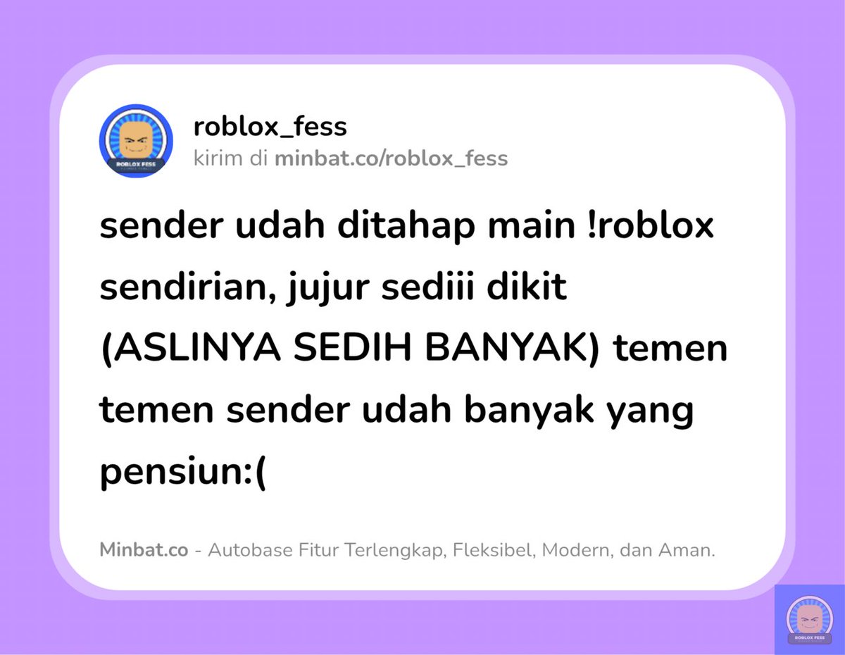 Roblox Fess tweet media