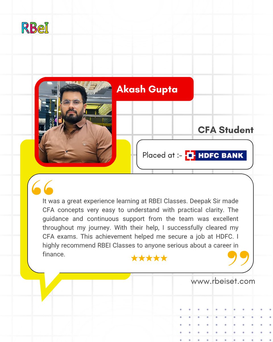 RBeiofficial's tweet image. See how RBei helped students achieve their professional dreams.
#RBei #StudentSuccess #SuccessStories #CareerGrowth