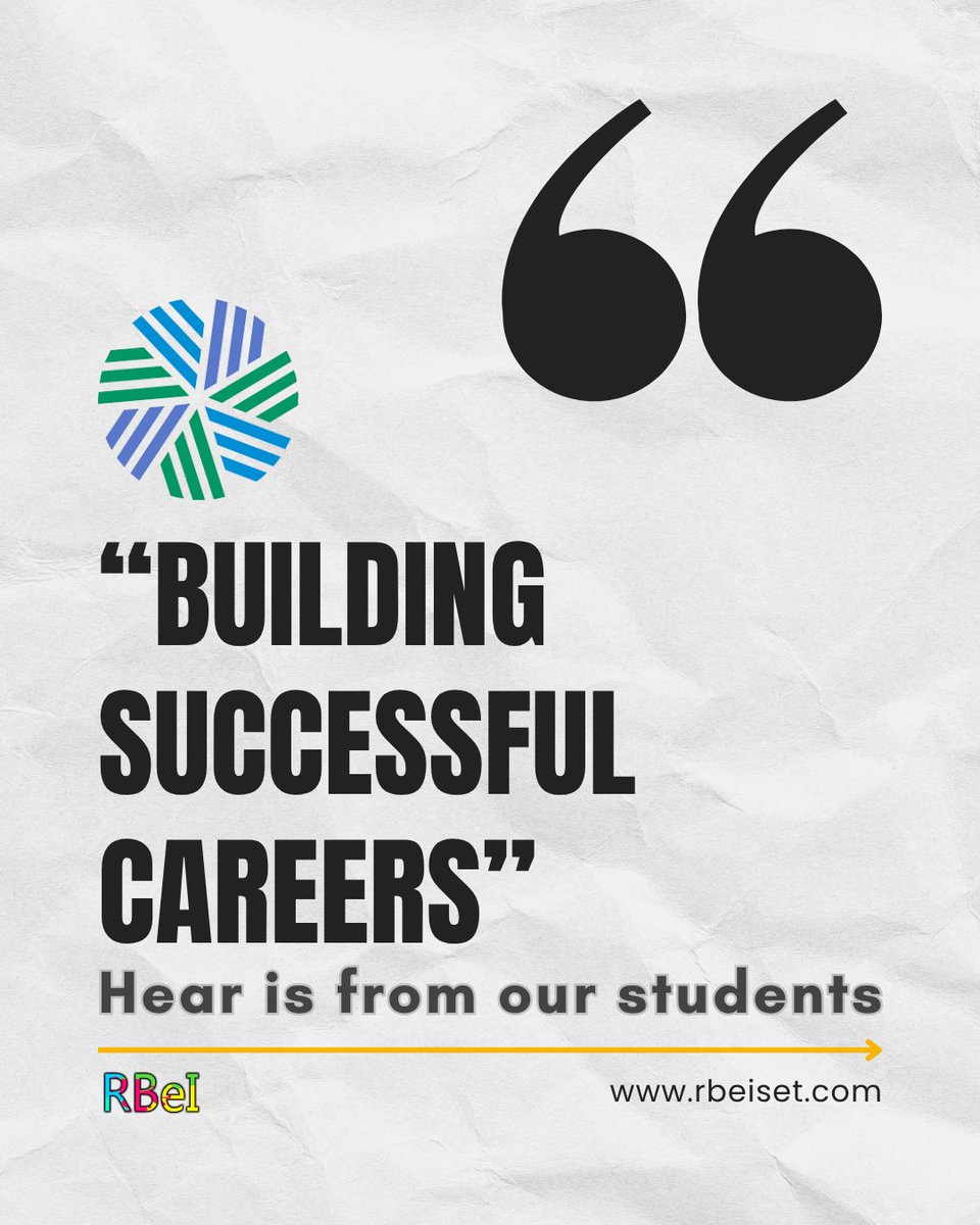 RBeiofficial's tweet image. See how RBei helped students achieve their professional dreams.
#RBei #StudentSuccess #SuccessStories #CareerGrowth