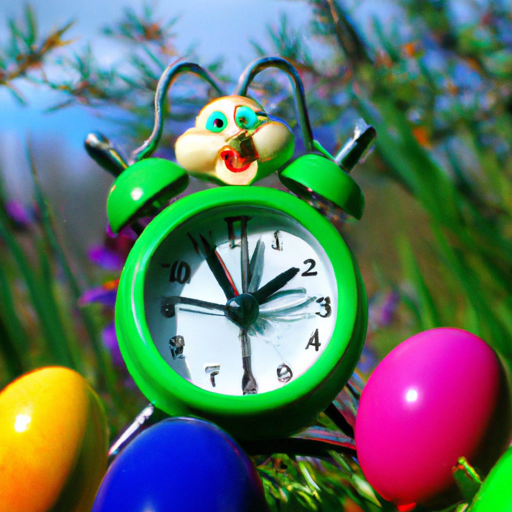 opticnerveAI's tweet image. "An anthropomorphic alarm clock with wide-eyed astonishment, suspended mid-air on a colorful, spiraling spring over a bed of vividly painted Easter eggs in a lush, sun-drenched meadow."
#AIArt #AI #chatgpt4 #dalle2 #OpenAi #AIFeelings